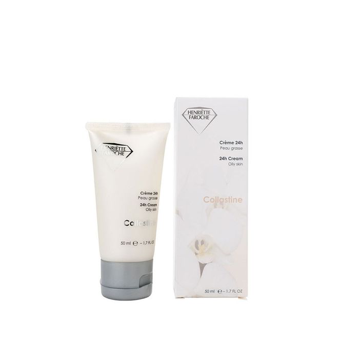 Hoofdbeeld Henriëtte Faroche Collastine 24h crème gecombineerde - vette huid - rijpere huid -50ml -25+