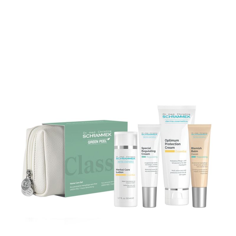 Green Peel Homecare Set - vette & onzuivere huid - Regulating Classic
